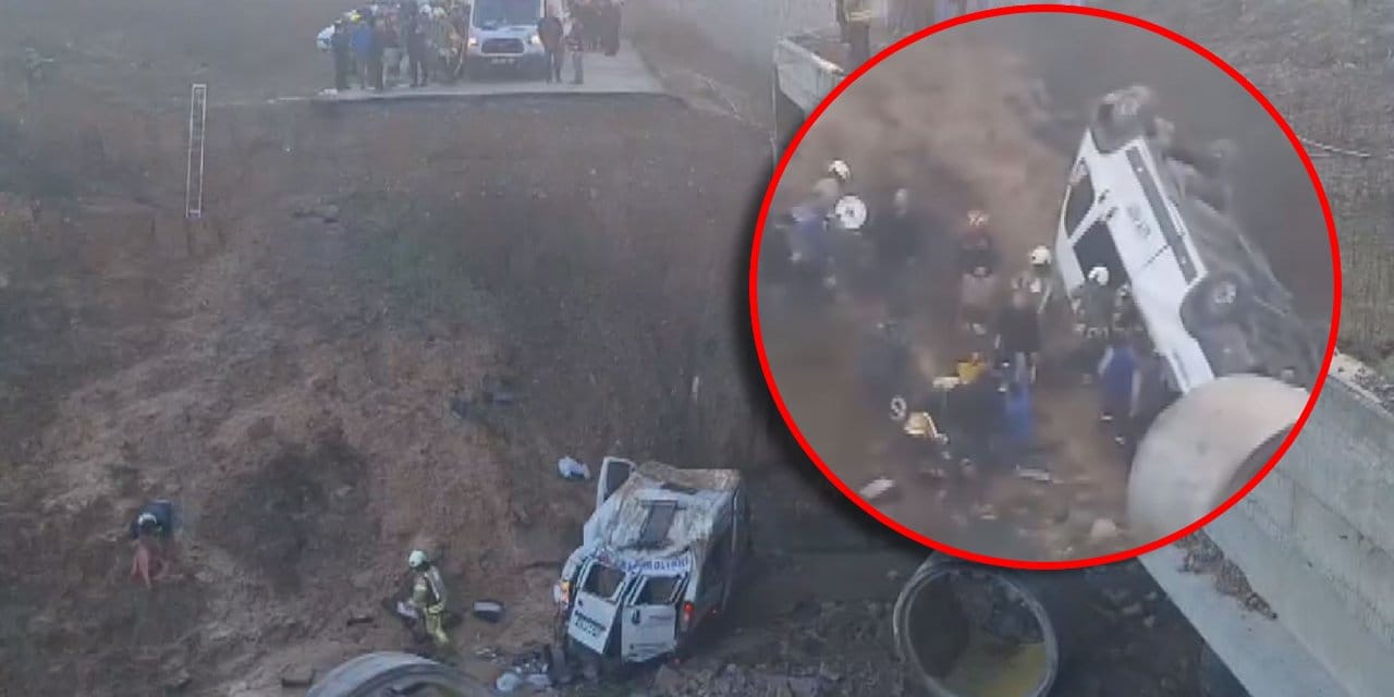 İşçi servisi şarampole uçtu: 3 ölü 16 yaralı