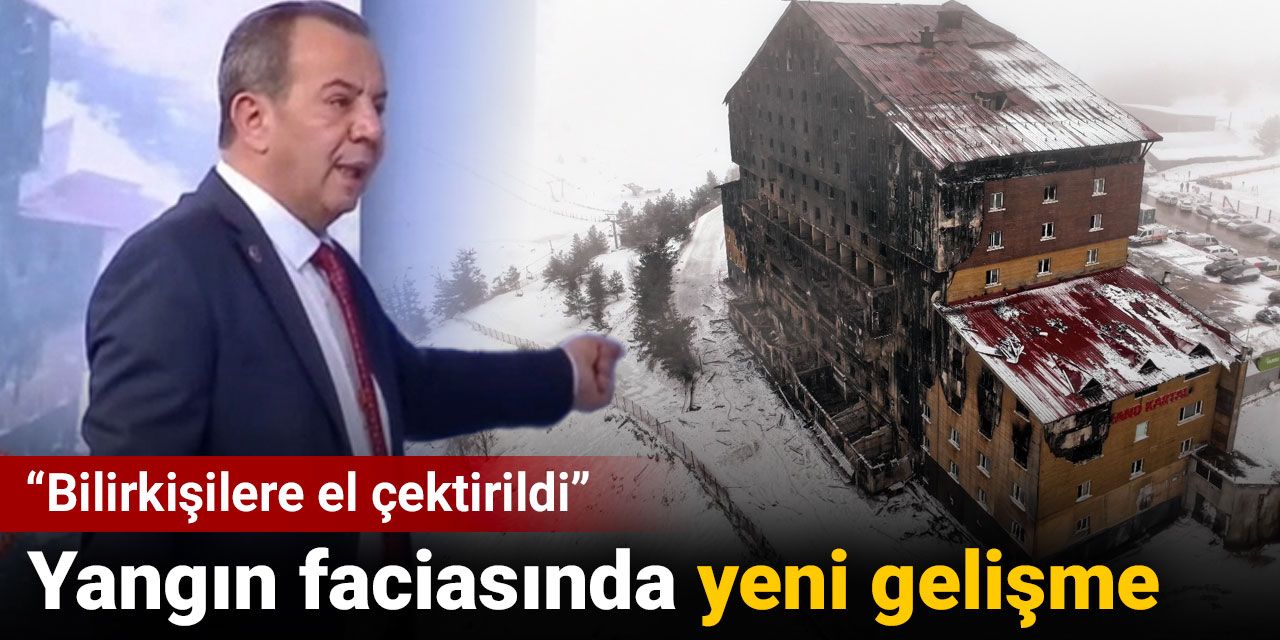 Yangın faciasında yeni gelişmeyi Tanju Özcan açıkladı: Bilirkişilere el çektirildi