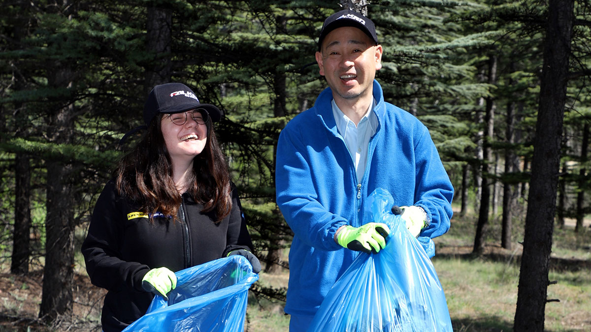 Çankırı'da Japonlar'dan çevre temizliği: Güçlerimiz birleştirirsek güzel işler yapabiliriz