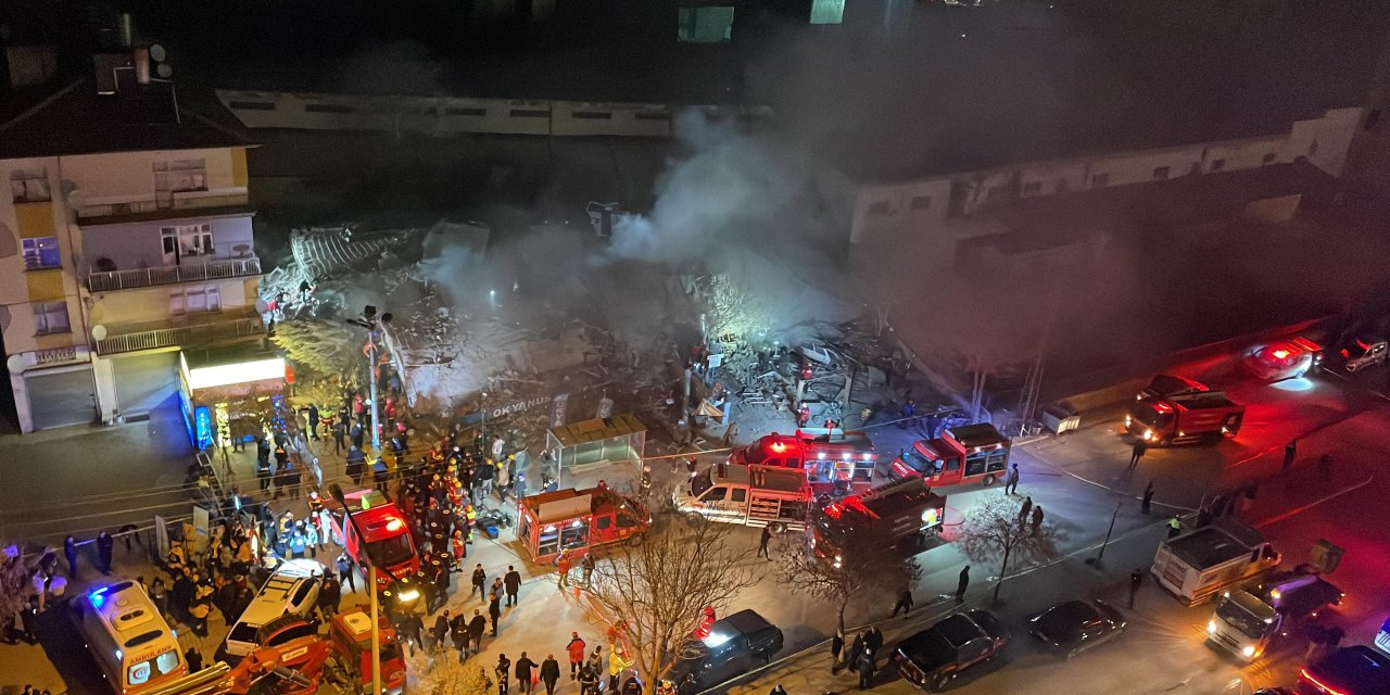 Konya Selçuklu'da 3 katlı bina çöktü: Muhtar son bilgileri Halk TV'ye açıkladı