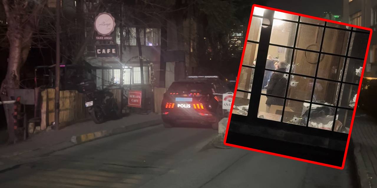 İstanbul'un göbeğinde restorana silahlı saldırı düzenlendi