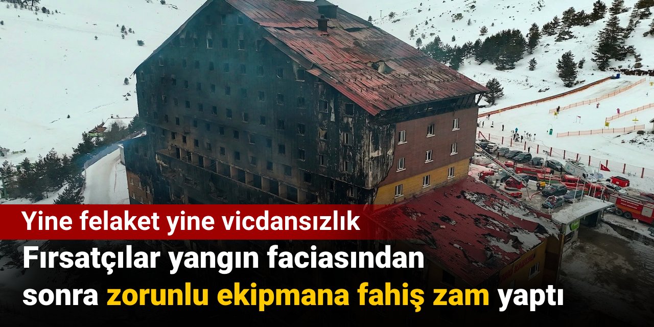 Fırsatçılar yangın faciasından sonra zorunlu ekipmana fahiş zam yaptı