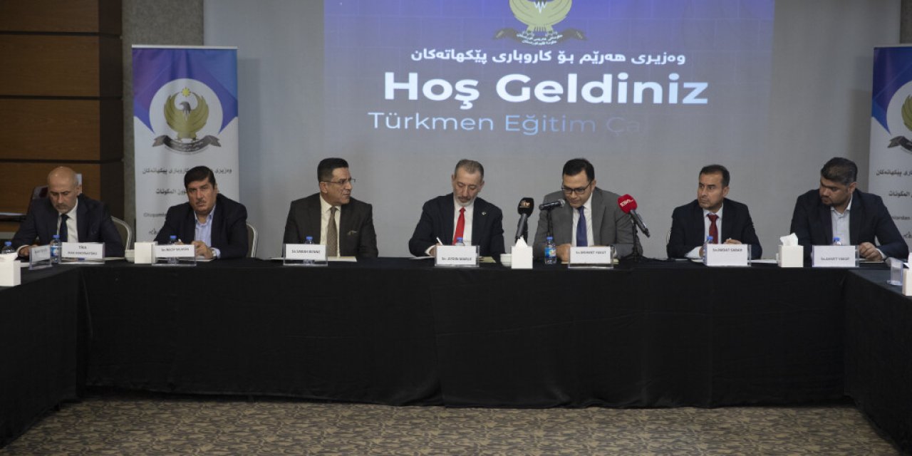 Irak'ın Erbil kentinde "Türkmen Eğitim Çalıştayı" düzenlendi