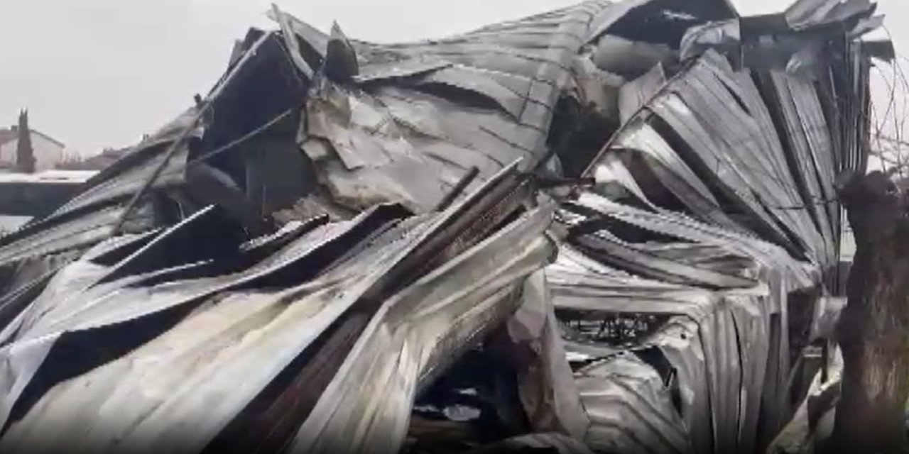 Ne duvar kaldı ne dam: Geceden sabaha cayır cayır yandı