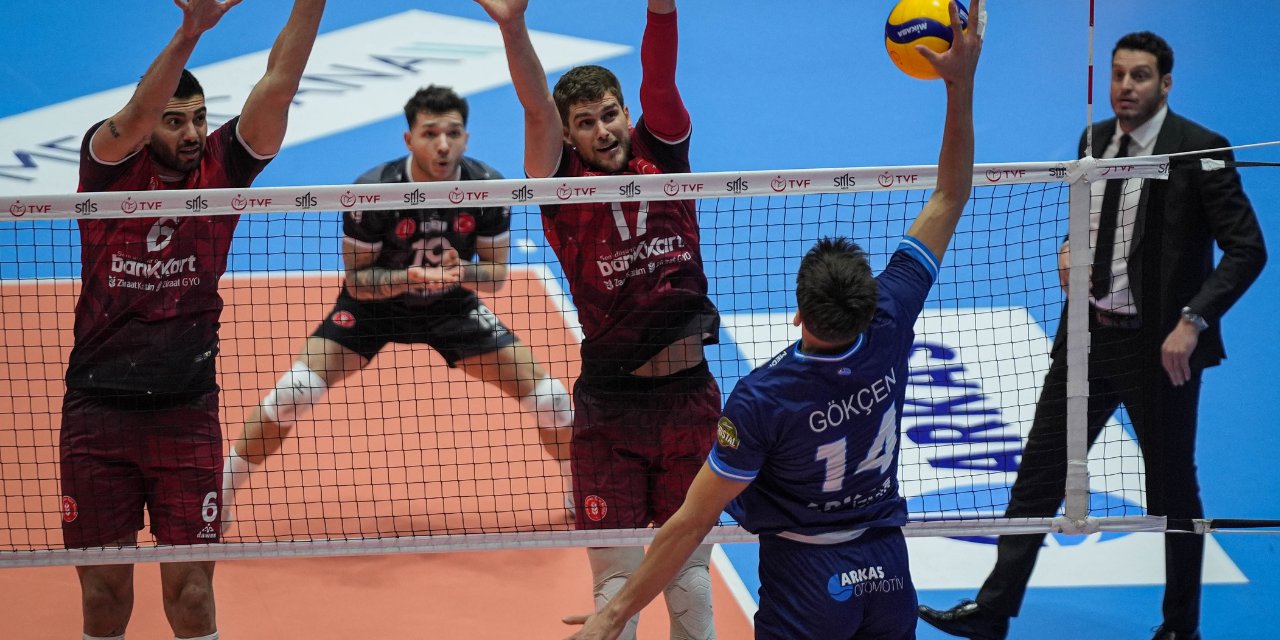 Ziraat Bankart 3-1 kazandı