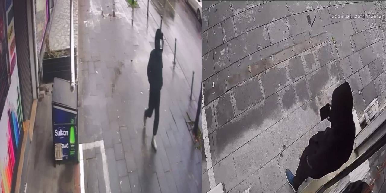 Molaya çıkan çalışan silahlı saldırıya uğradı: Güvenlik kameraları kaydetti