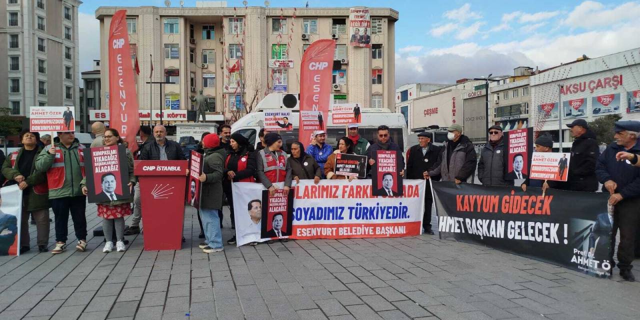 Esenyurt Demokrasi nöbeti 88'nci gününde devam ediyor