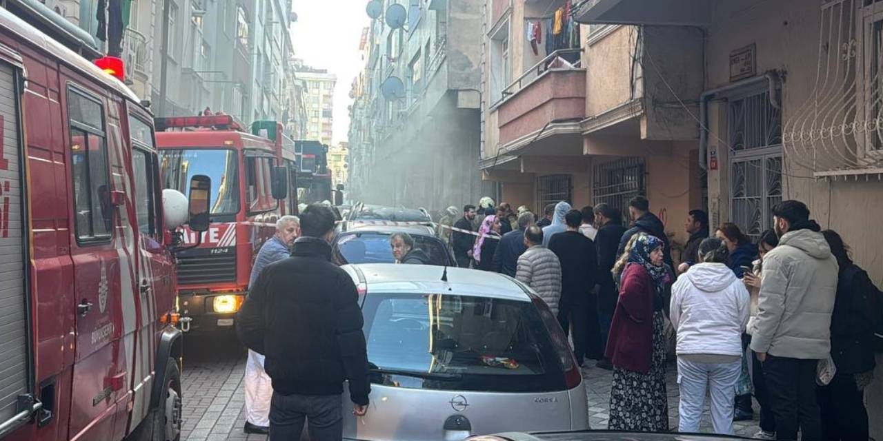 İstanbul'da tekstil atölyesinde yangın