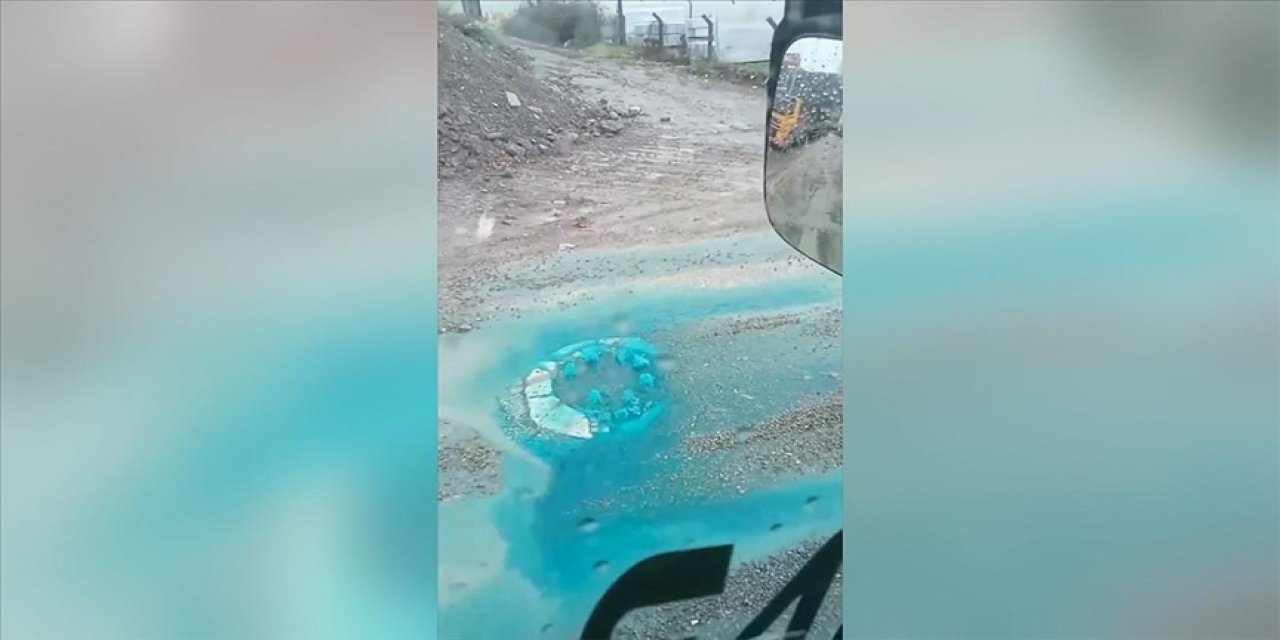 Yalova'da mavi su olayına ilişkin valilikten açıklama