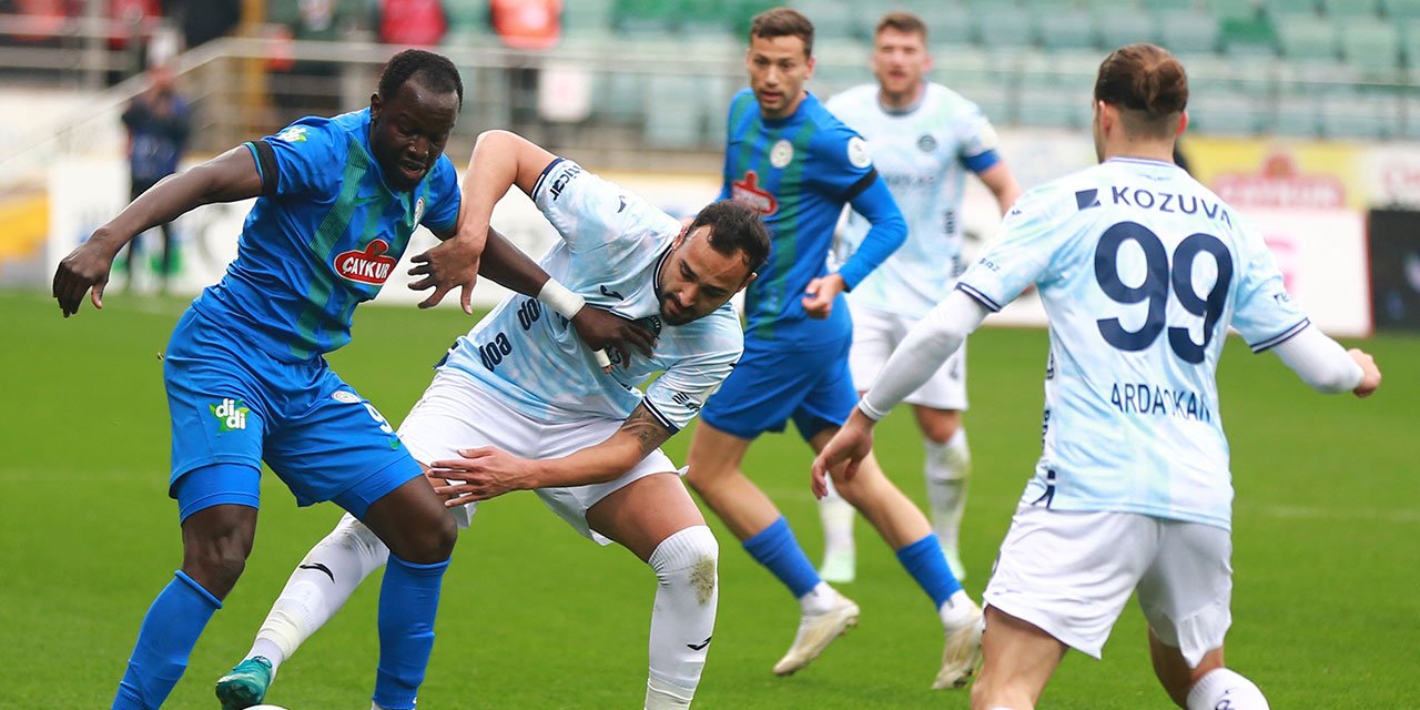 5 gollü maçın galibi Çaykur Rizespor