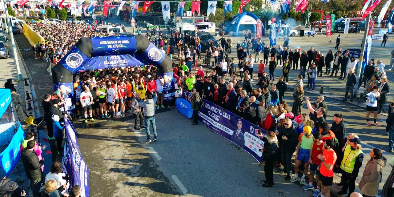 Kartal’da yüzlerce sporcu Uğur Mumcu anısına koştu
