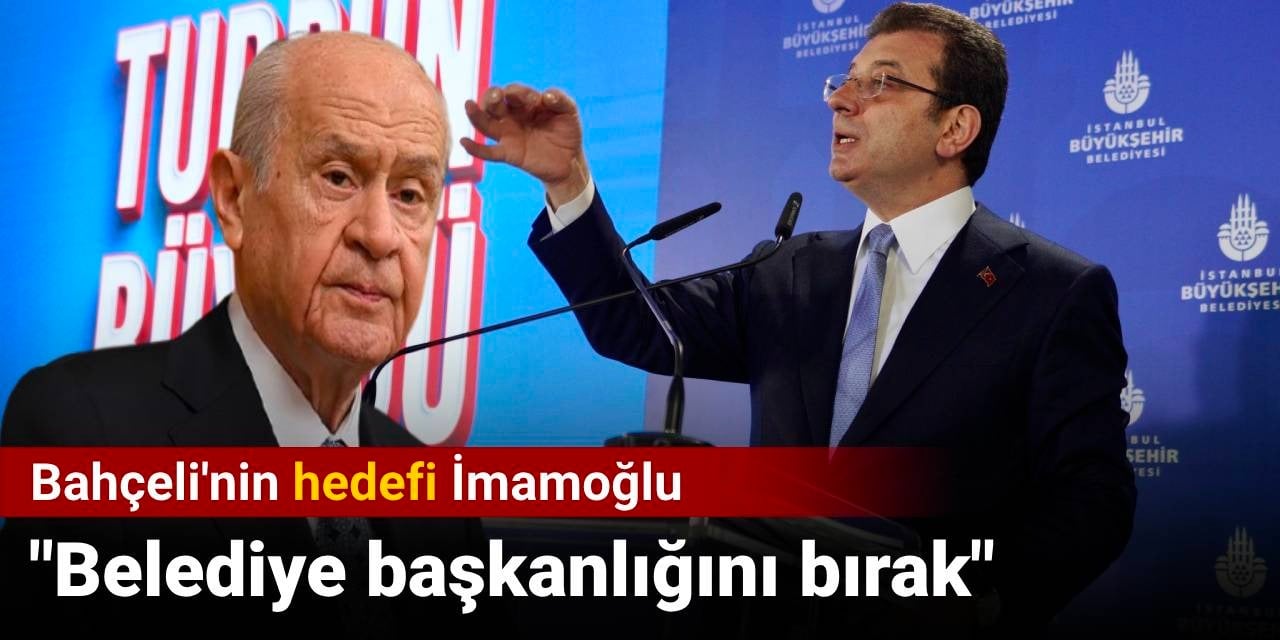 Bahçeli'den İmamoğlu açıklaması: Üstüne vazife olmayan konularda...