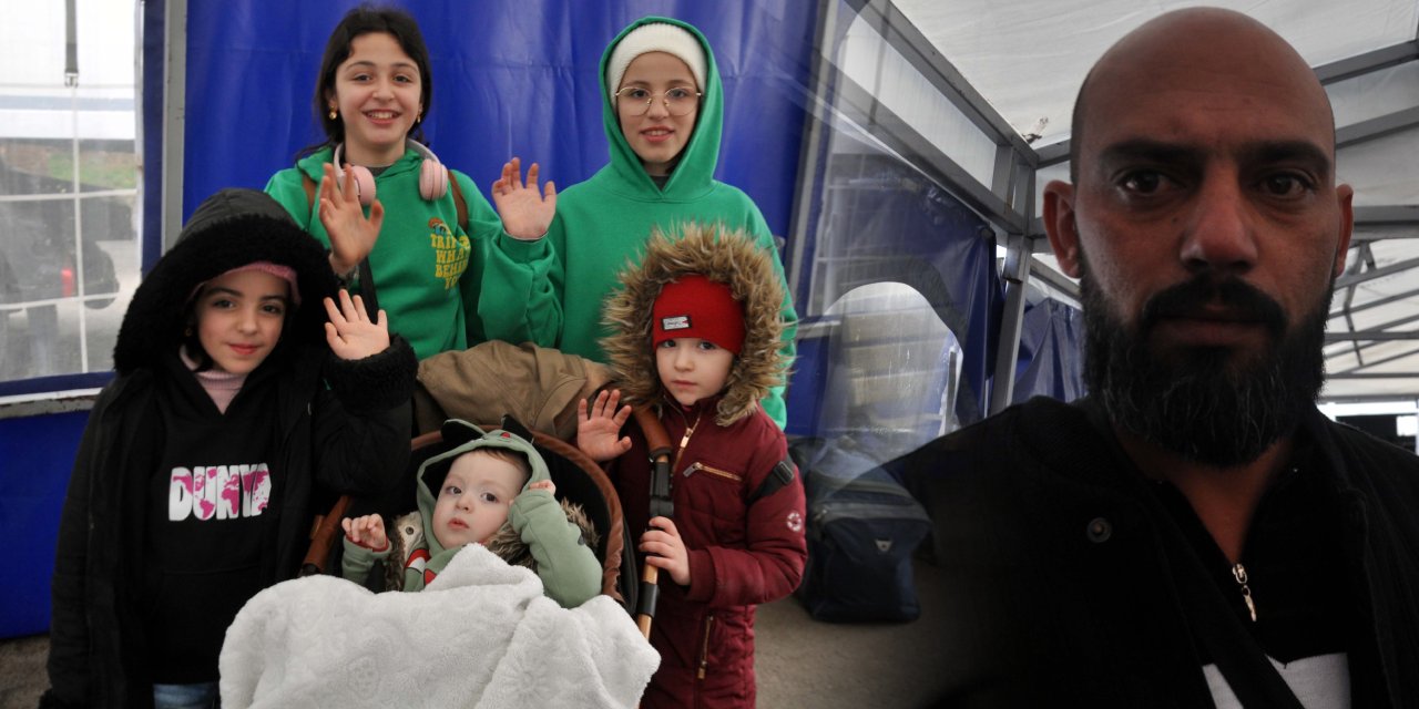 6 çocuğu ile Şam'a gitti: Esad kaçtı artık Suriye'ye dönme zamanı