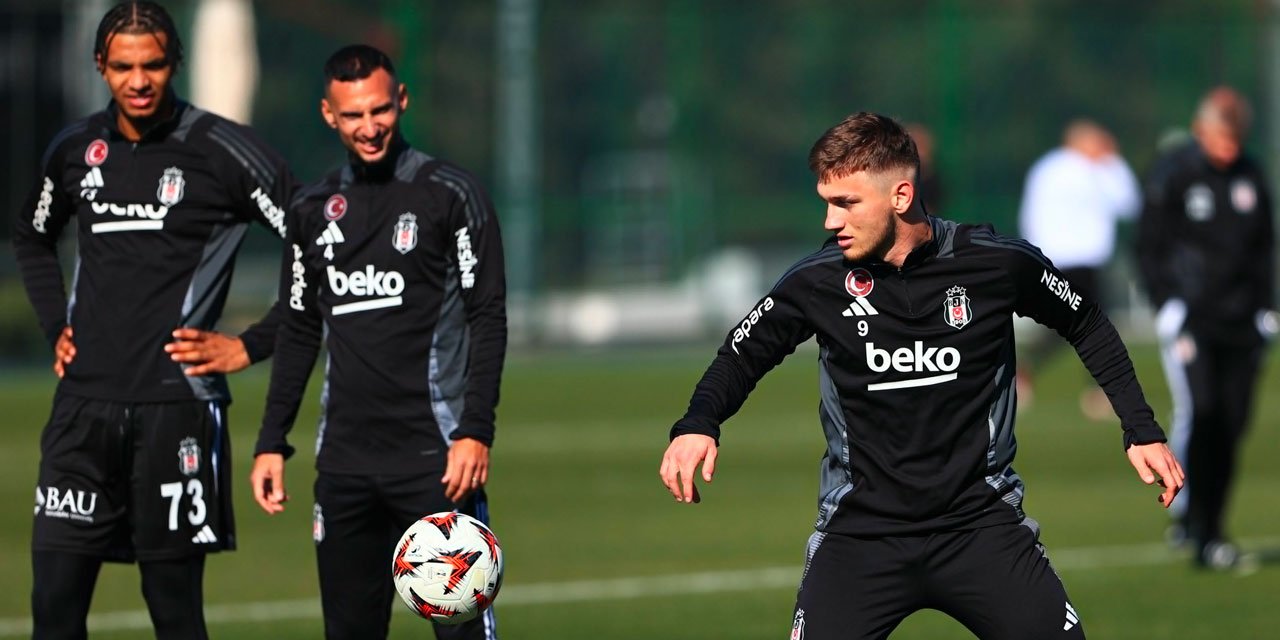 Beşiktaş'tan 1.5 saatlik idman