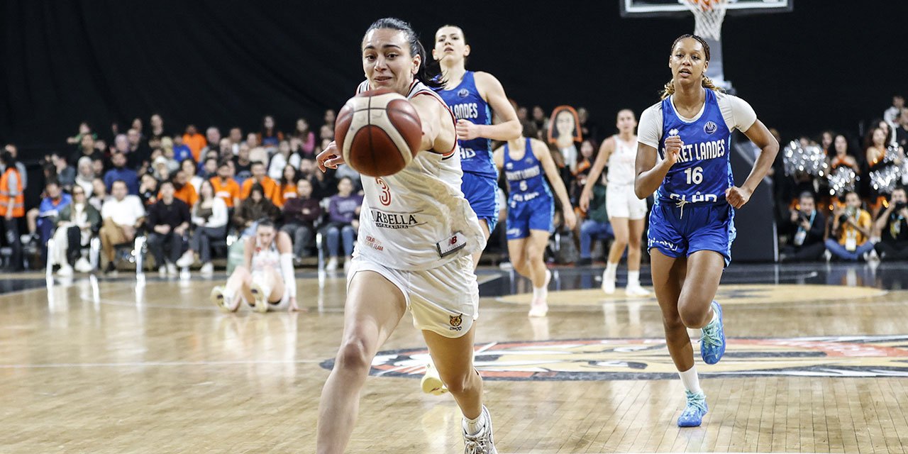 ÇBK Mersin Basket Landes'i yıktı