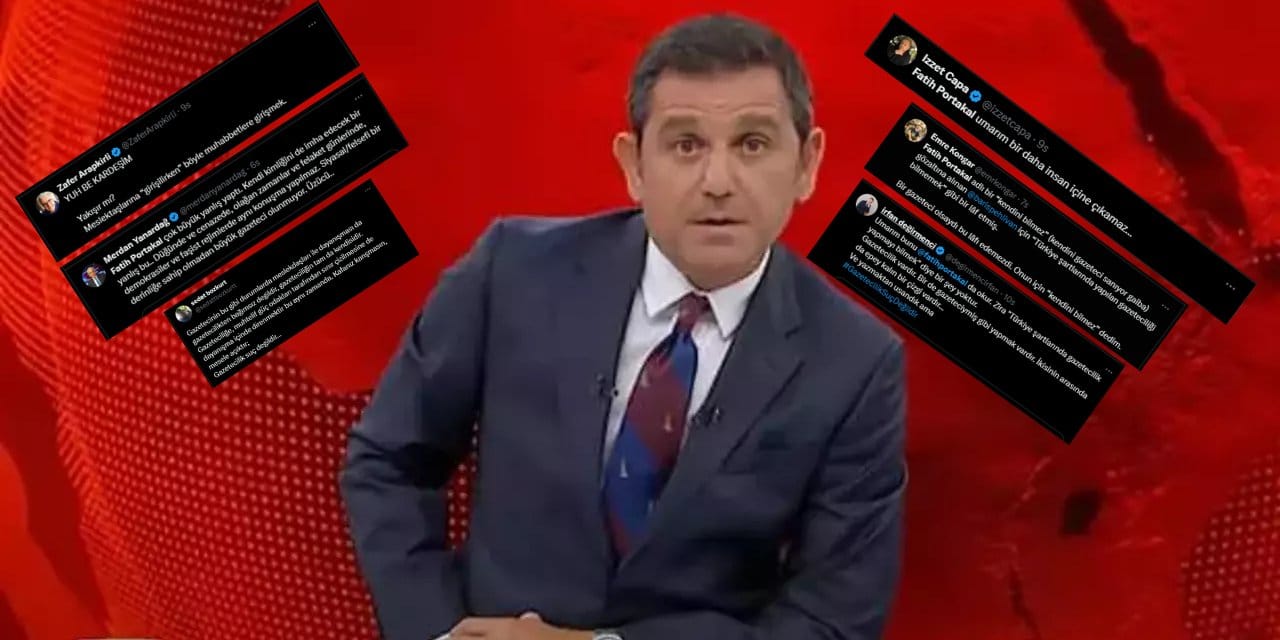Fatih Portakal'dan ahlaksız yorum: Ekrandan gazetecilik şovuna tepki yağdı