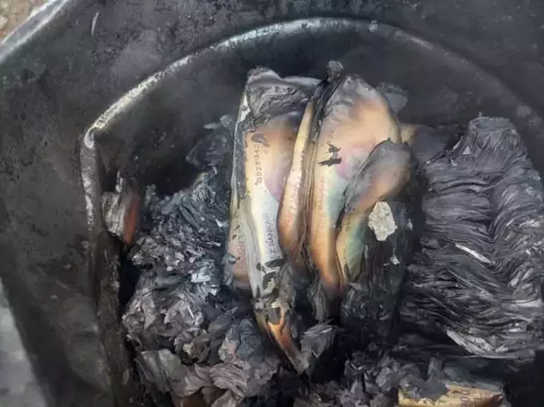 Yangında 1 milyon lirası küle döndü. Merkez Bankası yanan parayı inceleyip kararını verdi