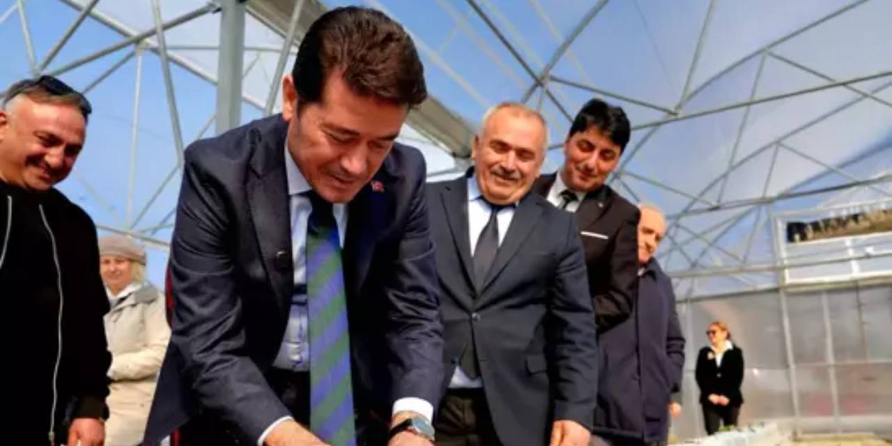 En Mutlu Köy'de üretime başlandı: 10 kamyon getirildi