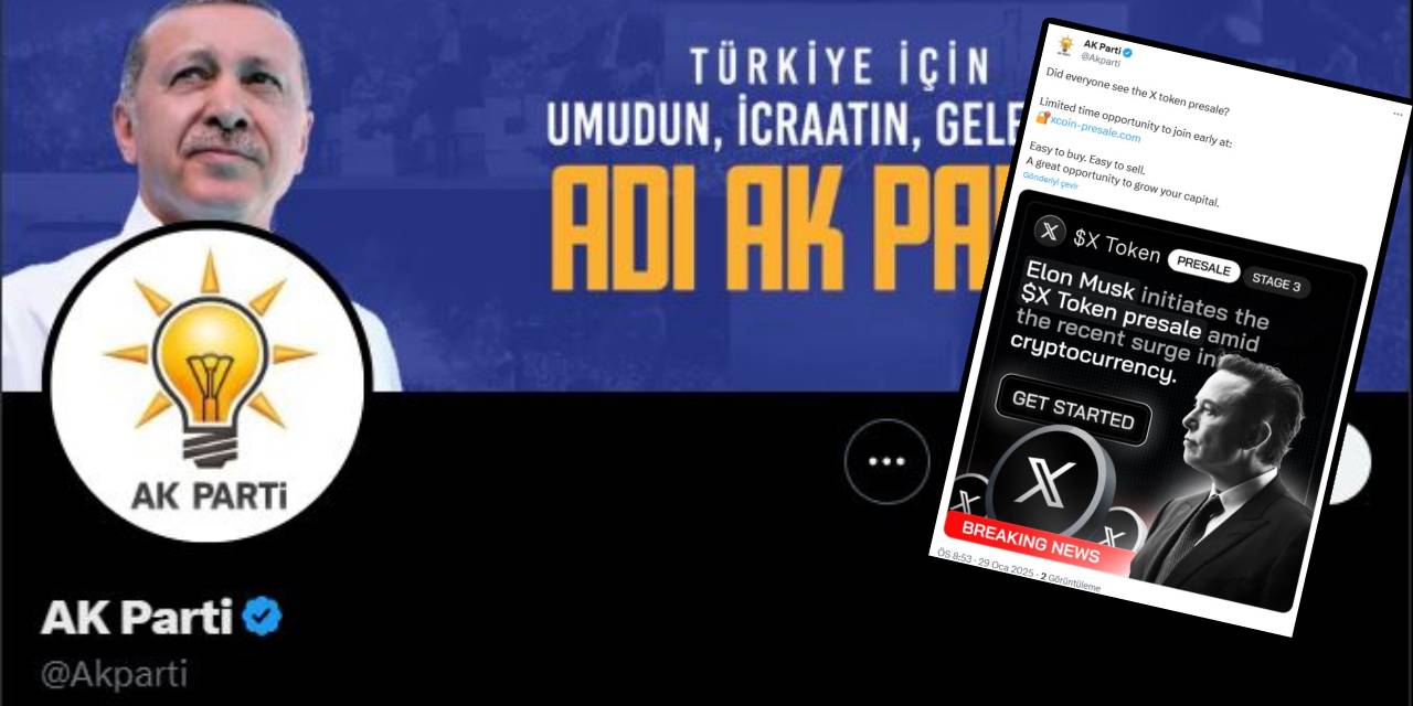 AKP'nin resmi hesabından Elon Musk'lı kripto reklamı