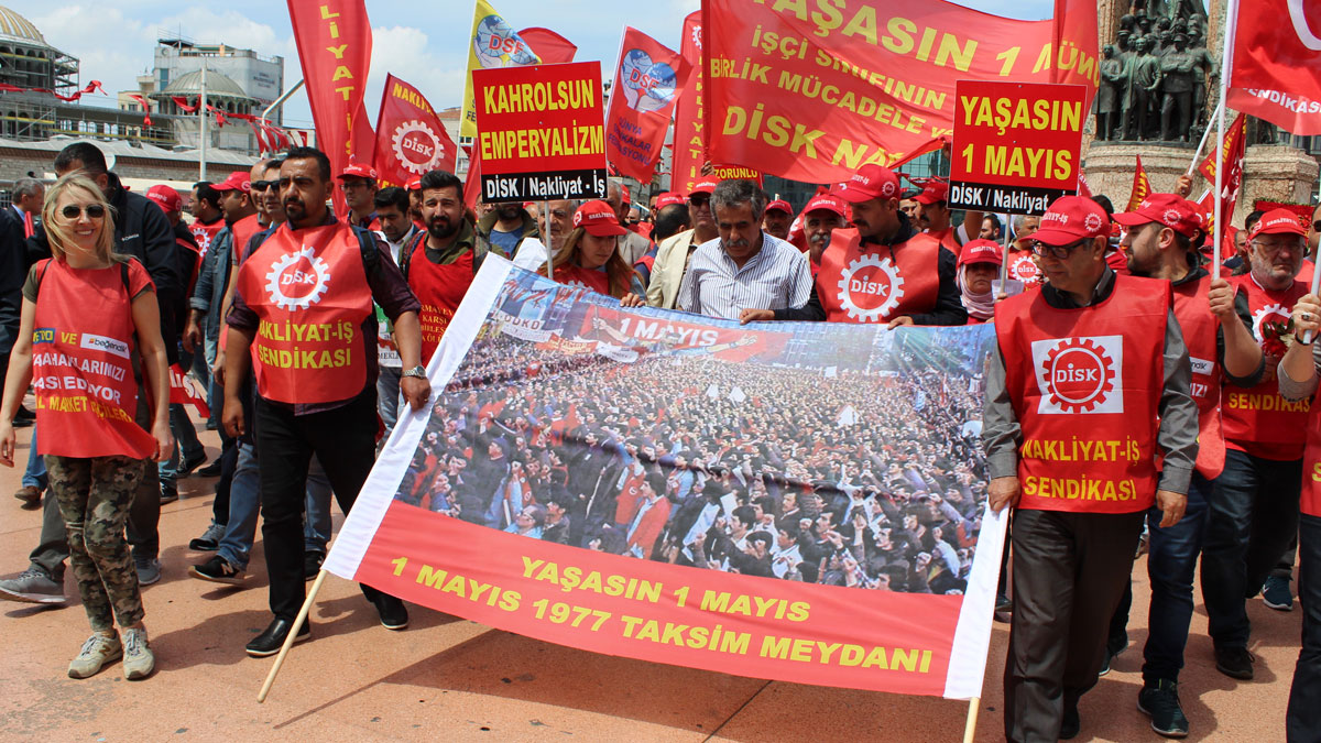 Nakliyat-İş, Taksim Meydanı'ndaydı