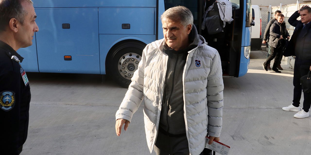 Trabzonspor kafilesi Kayseri'de