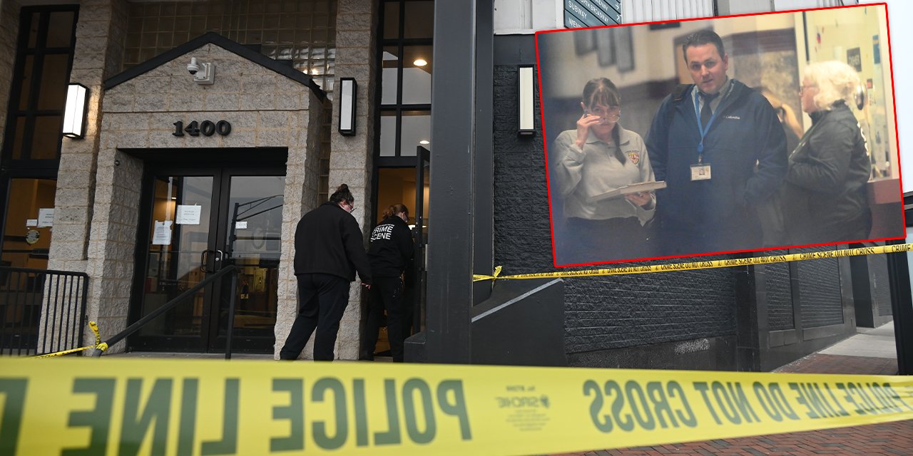 Mahkeme binasında silahlı intihar dehşeti!