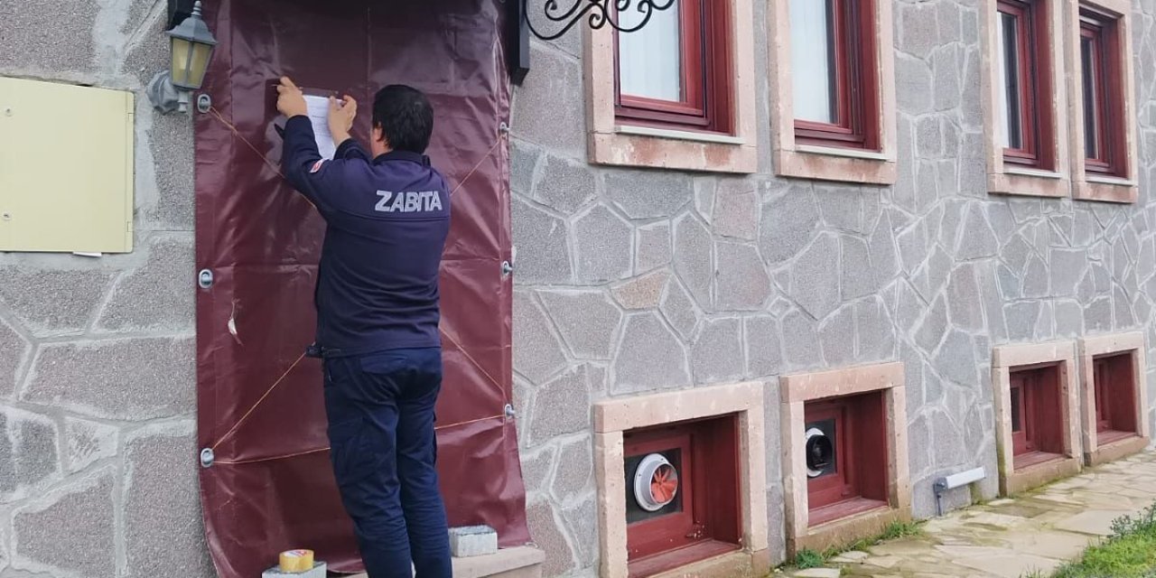 Bozcaada'da 36 turizm işletmesi mühürlendi