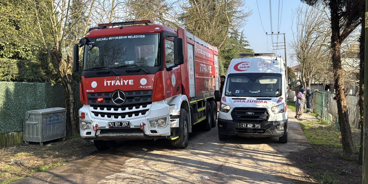 Alevler arasında can pazarı: 2 kişi hastanelik oldu