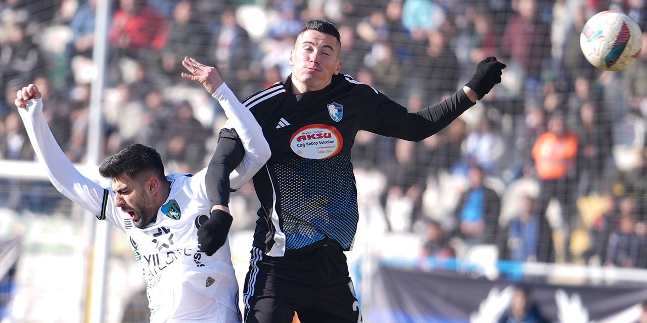 Erzurumspor ve Kocaelispor birbirine diş geçiremedi