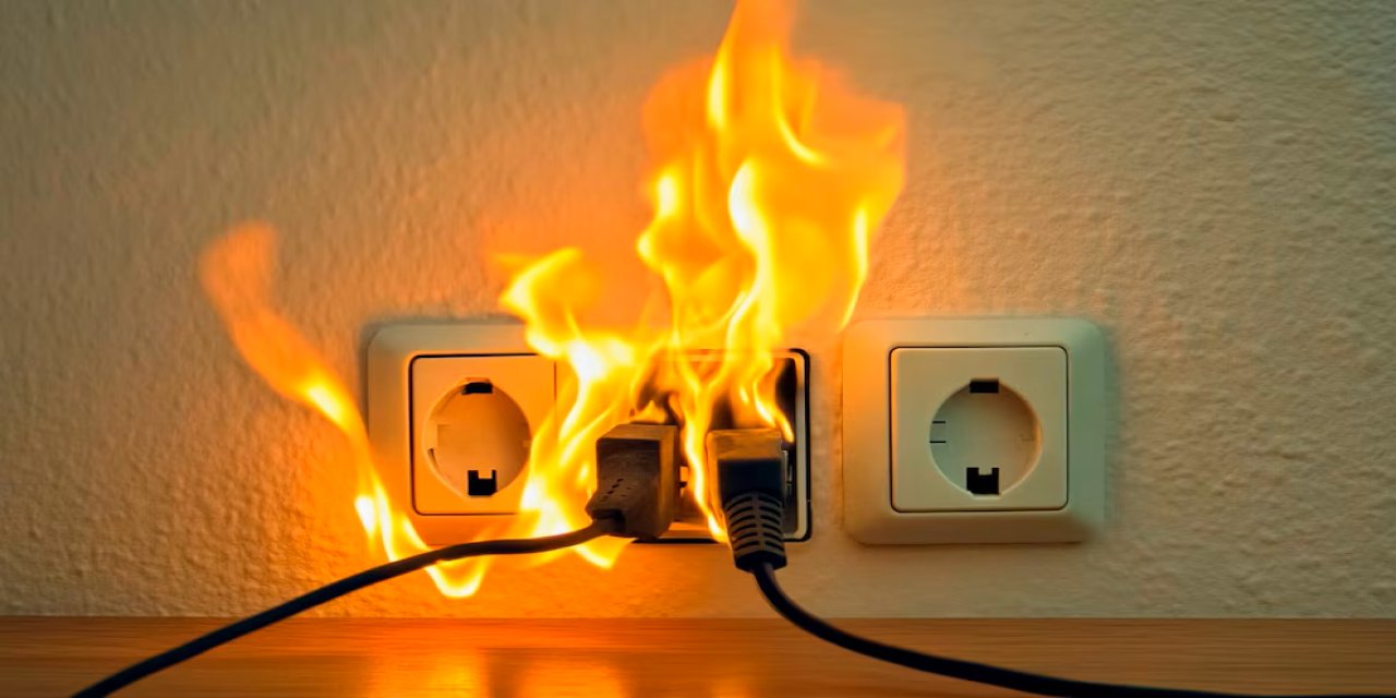 Fişte unutulan bu alet yangın bombasına dönüşüyor!