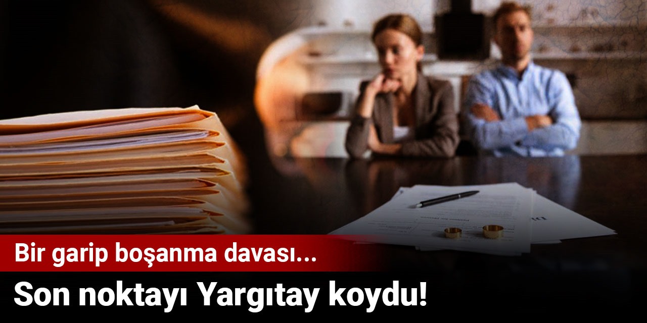 Bir garip boşanma davası