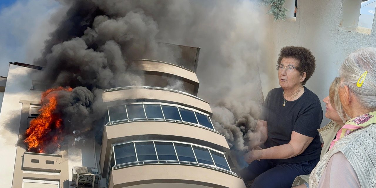 Torununa pişi yapacaktı ortalığı yangın yerine çevirdi