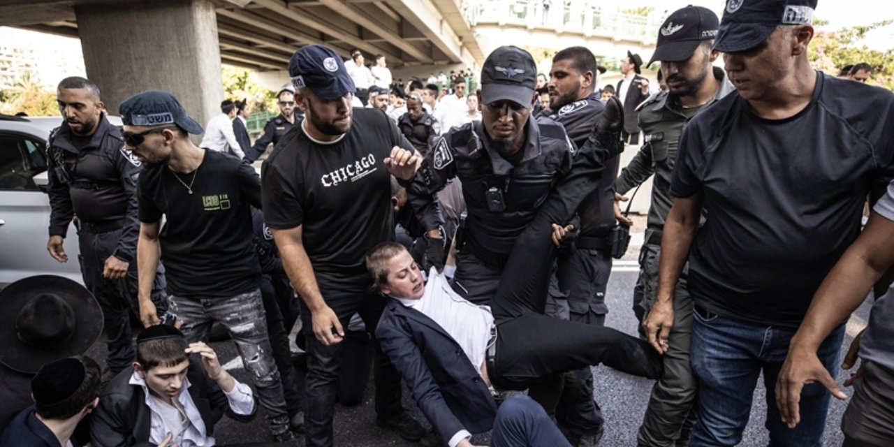 1200 İsrailli hakkında gözaltı kararı