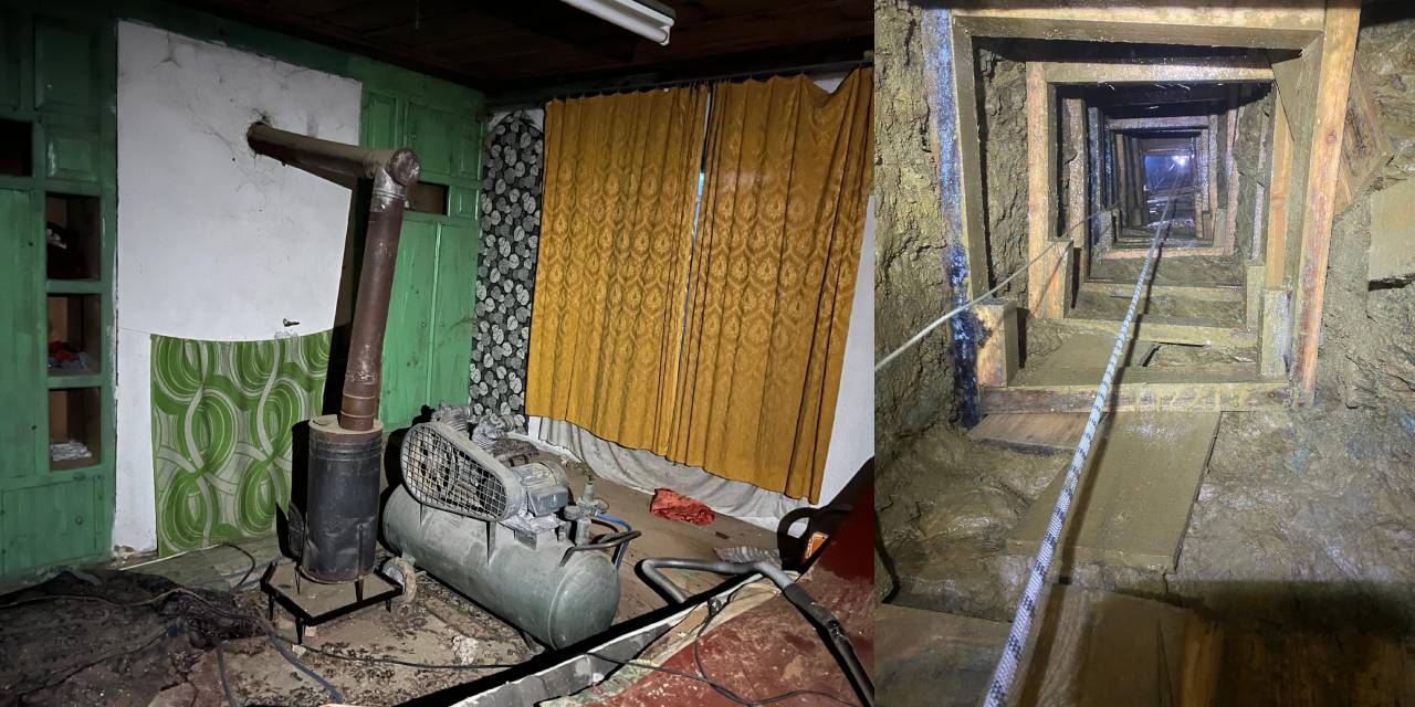 Akılalmaz yöntem: Binanın altına tünel inşa edip elektrik hattı döşemiş