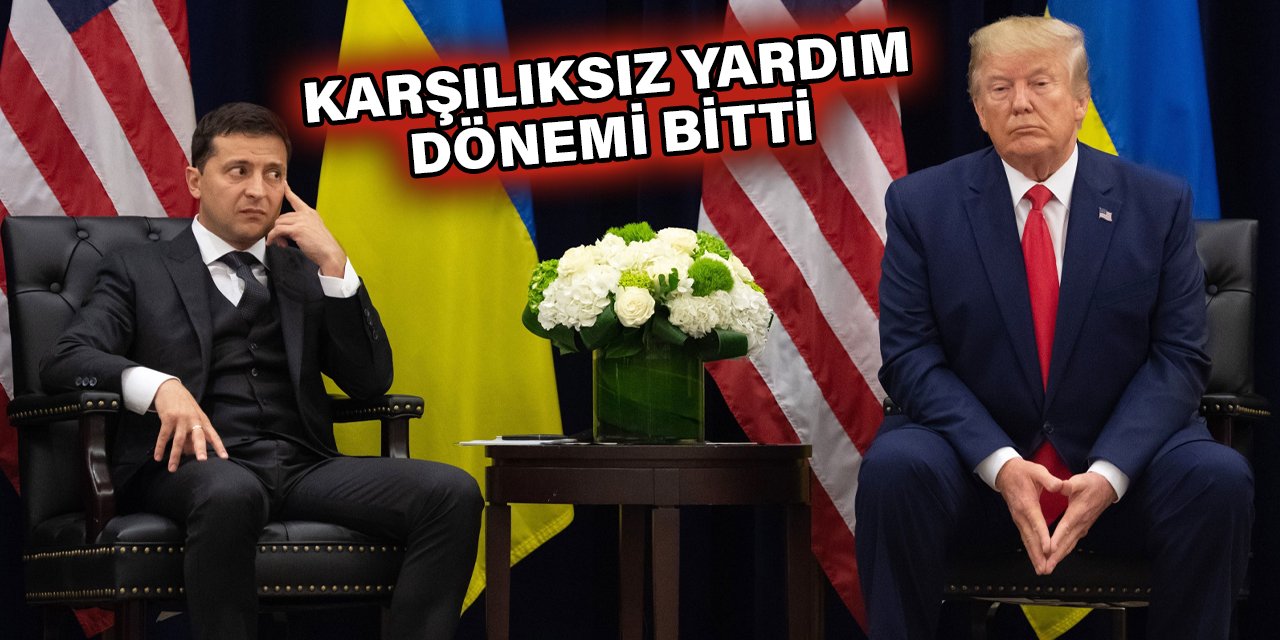 Trump yardımlar için Ukrayna'ya şart koştu: Ne istediğini açıkladı
