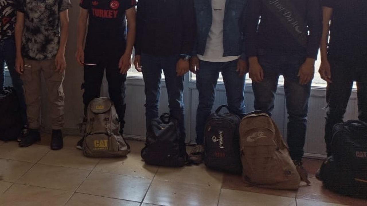 Bursa'da 7 düzensiz göçmen yakalandı