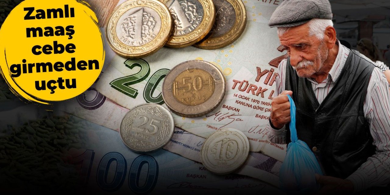 Özgür Erdursun açıkladı: Gitti emeklinin 1006 lirası! Zamlı maaş cebe girmeden uçtu