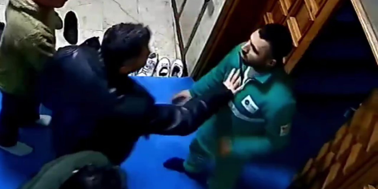 Camide temizlik görevlisini darbeden boksör tutuklandı