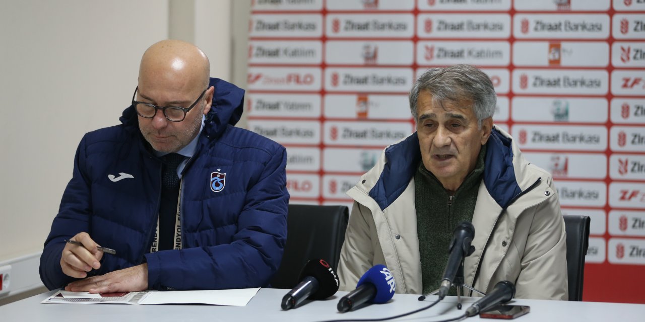 Maç bitti Şenol Güneş itiraf etti