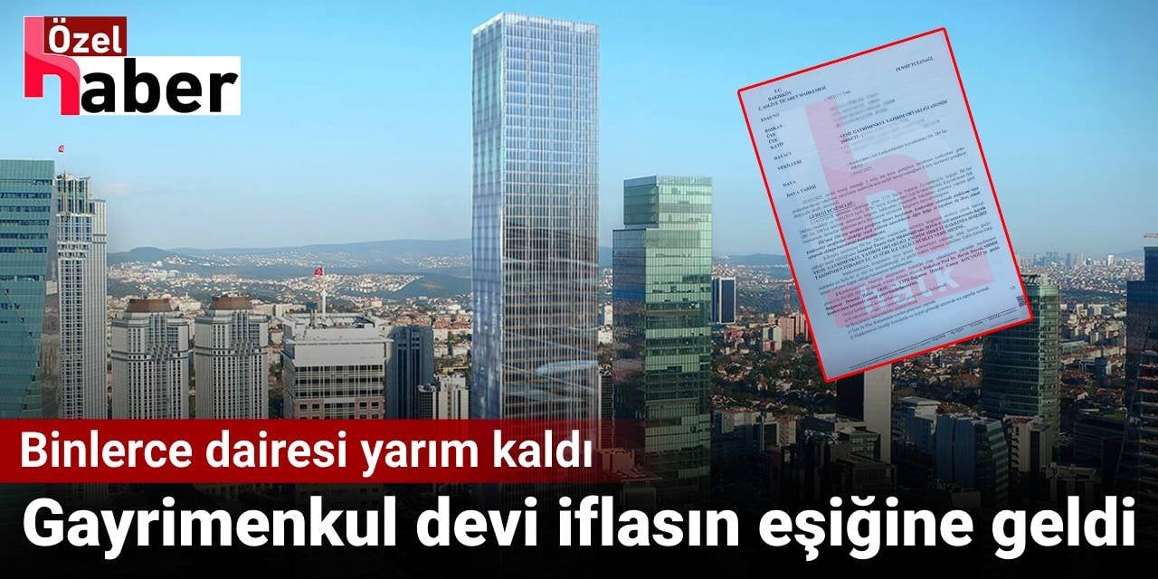 Binlerce dairesi yarım kalan Yeşil GYO da konkordato istedi