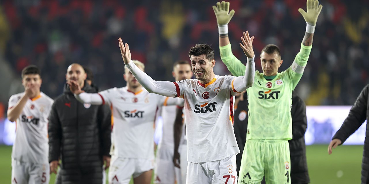 Galatasaray'ın Boluspor ilk 11'i belli oldu