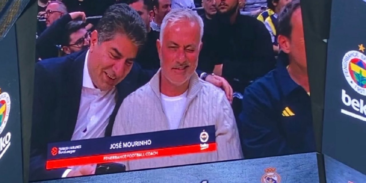 Fenerbahçe Real Madrid'i devirdi: Mourinho futbolcularla izledi