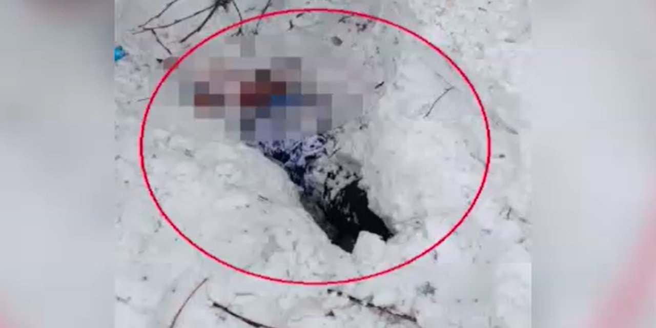 Yayladan uçtu 1 metre kara gömüldü: Üstünü kazarak çıkardılar
