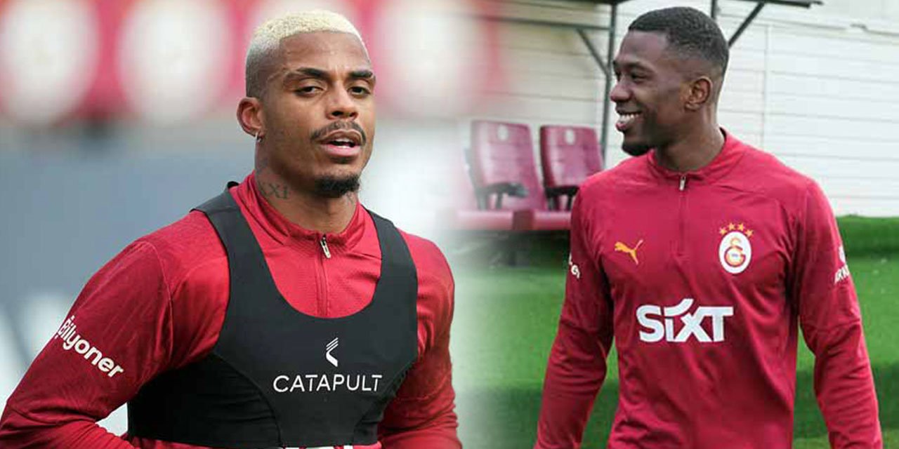 Galatasaray'da yeni transferler idmana çıktı