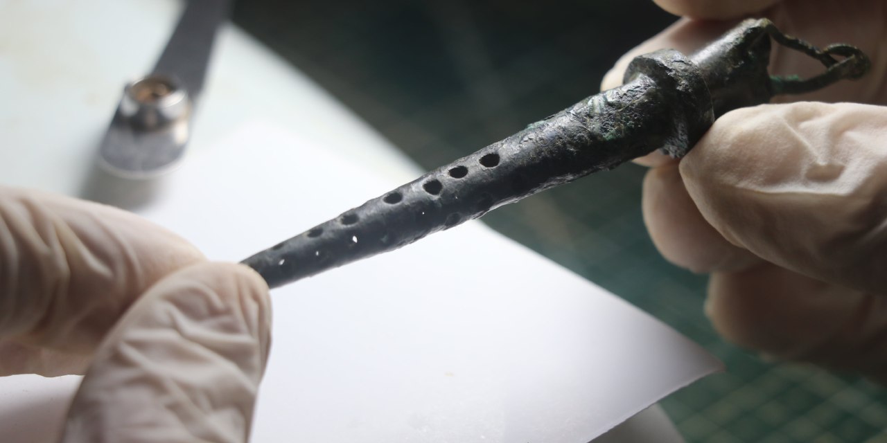 1500 yıllık içecek filtresi Karabük'ten çıktı