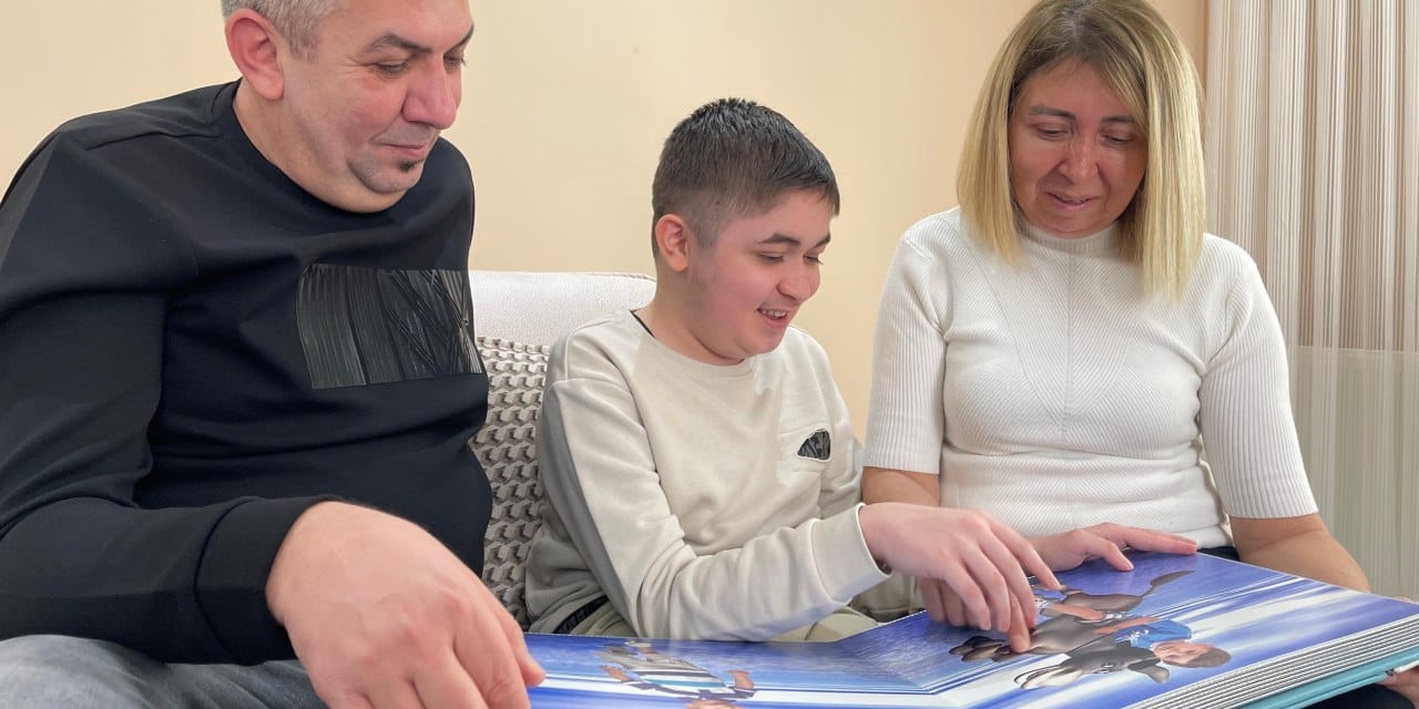 Kas hastası gencin umuduyla oynadılar