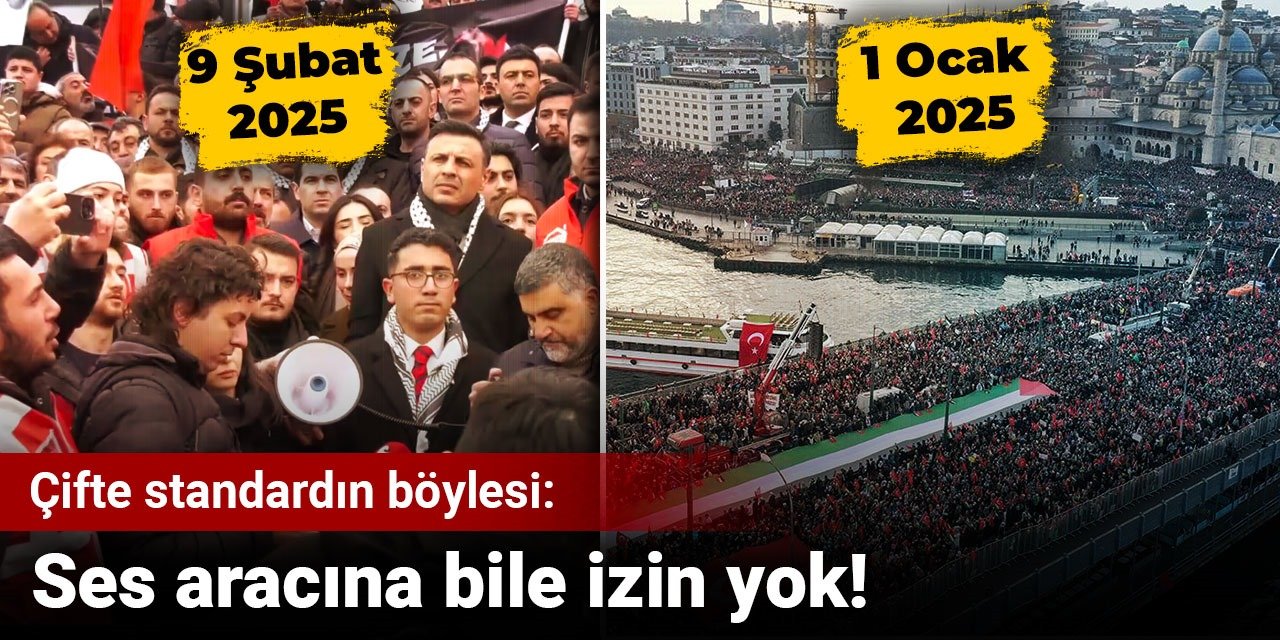 Valilik, CHP'nin 'Filistin'e destek eyleminde' ses aracına dahi izin vermedi