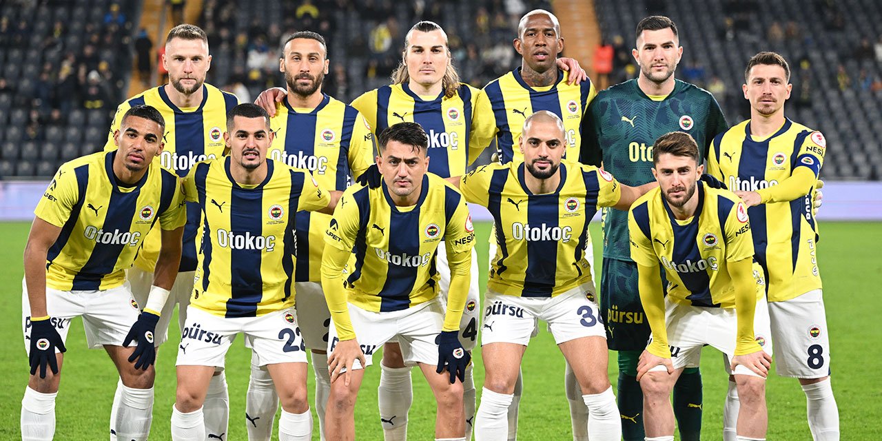 Fenerbahçe'nin Alanyaspor maçı ilk 11'i belli oldu