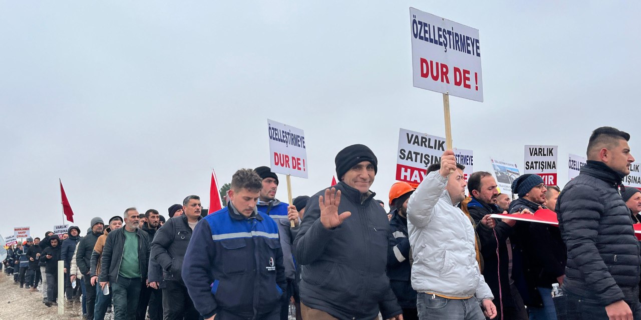 Soğuk, açlık, belirsizlik! Madenciler ekmek kavgası için yeniden yürüyüşte