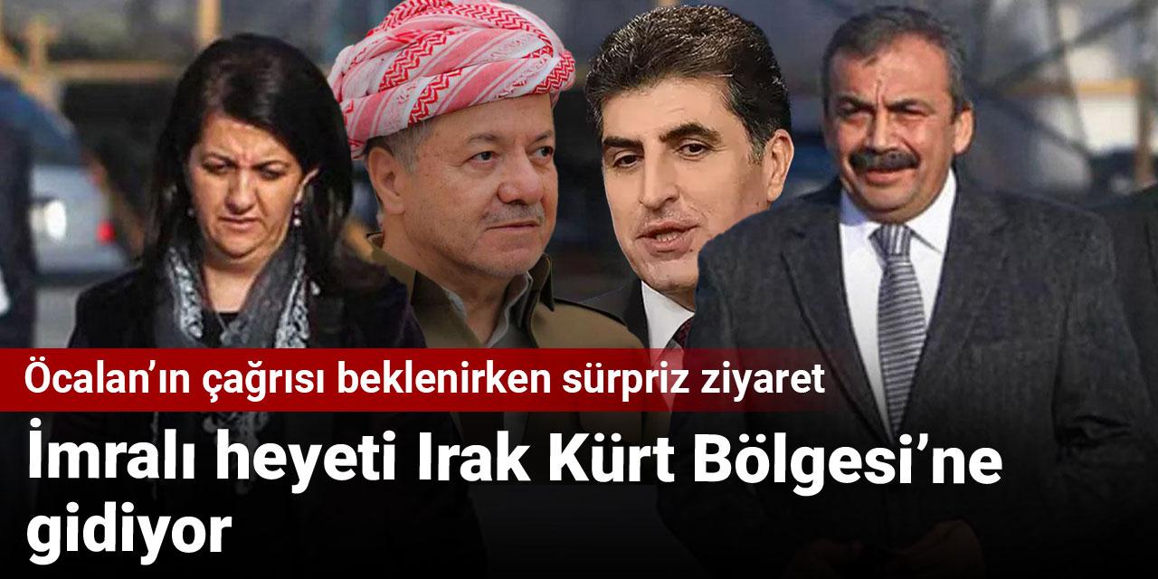 İmralı heyetinin yeni rotası belli oldu: Irak Kürt Bölgesel Yönetimi ile görüşecekler